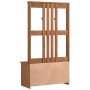 Perchero de entrada SANDENS madera maciza de pino 87x40x159,5cm de , Bancos para recibidores y almacenamiento - Ref: Foro24-4...
