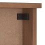 Perchero de pared SANDNES madera maciza de pino 87x12x35 cm de , Percheros para sombreros y abrigos - Ref: Foro24-4010470, Pr...
