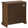 Aparador HALDEN con puerta corredera 80x40x80 cm madera maciza de , Aparadores - Ref: Foro24-4018421, Precio: 218,28 €, Descu...