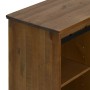 Aparador HALDEN con puerta corredera 80x40x80 cm madera maciza de , Aparadores - Ref: Foro24-4018421, Precio: 218,28 €, Descu...