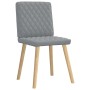 Sillas de comedor giratorias 2 unidades tela gris claro de , Sillas de comedor - Ref: Foro24-4101121, Precio: 103,64 €, Descu...