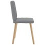 Sillas de comedor giratorias 2 unidades tela gris claro de , Sillas de comedor - Ref: Foro24-4101121, Precio: 103,64 €, Descu...