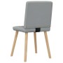 Sillas de comedor giratorias 2 unidades tela gris claro de , Sillas de comedor - Ref: Foro24-4101121, Precio: 103,64 €, Descu...