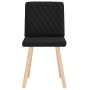 Sillas de comedor 2 unidades tela negro de , Sillas de comedor - Ref: Foro24-4101123, Precio: 104,06 €, Descuento: %