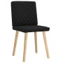 Sillas de comedor 2 unidades tela negro de , Sillas de comedor - Ref: Foro24-4101123, Precio: 104,06 €, Descuento: %