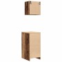Armarios 2 uds para garaje madera ingeniería antigua madera de , Armarios industriales - Ref: Foro24-3328276, Precio: 81,87 €...