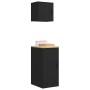 Armarios 2 uds para garaje madera de ingeniería negro de , Armarios industriales - Ref: Foro24-3328297, Precio: 95,97 €, Desc...