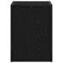Armario de pared para garaje madera de ingeniería negra de , Armarios industriales - Ref: Foro24-860609, Precio: 29,94 €, Des...
