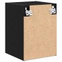 Armario de pared para garaje madera de ingeniería negra de , Armarios industriales - Ref: Foro24-860609, Precio: 29,94 €, Des...