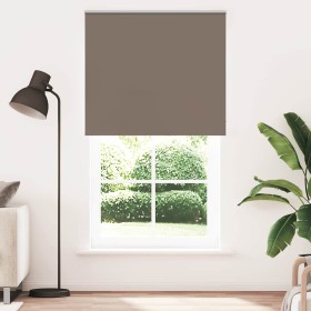 Estor Enrollable Opaco Color Café 125x210cm Tela Ancho 121,6cm de , Persianas y estores - Ref: Foro24-4011055, Precio: 26,12 ...