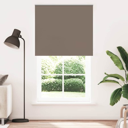 Estor Enrollable Opaco Color Café 125x210cm Tela Ancho 121,6cm de , Persianas y estores - Ref: Foro24-4011055, Precio: 26,12 ...