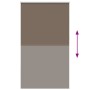 Estor Enrollable Opaco Color Café 135x210cm Tela Ancho 131,6cm de , Persianas y estores - Ref: Foro24-4011057, Precio: 30,40 ...