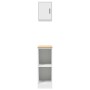 Armarios 2 uds para garaje madera de ingeniería blanco de , Armarios industriales - Ref: Foro24-3328260, Precio: 67,80 €, Des...