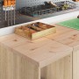 Armarios 2 uds para garaje madera de ingeniería roble sonoma de , Armarios industriales - Ref: Foro24-3328262, Precio: 66,76 ...