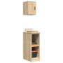 Armarios 2 uds para garaje madera de ingeniería roble sonoma de , Armarios industriales - Ref: Foro24-3328262, Precio: 66,76 ...