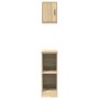 Armarios 2 uds para garaje madera de ingeniería roble sonoma de , Armarios industriales - Ref: Foro24-3328262, Precio: 66,76 ...