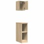 Armarios 2 uds para garaje madera de ingeniería roble sonoma de , Armarios industriales - Ref: Foro24-3328262, Precio: 66,76 ...