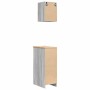 Armarios 2 uds para garaje madera ingeniería gris sonoma de , Armarios industriales - Ref: Foro24-3328319, Precio: 102,14 €, ...