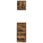 Armarios 2 uds para garaje madera ingeniería roble ahumado de , Armarios industriales - Ref: Foro24-3328327, Precio: 103,14 €...
