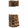 Armarios 2 uds para garaje madera ingeniería roble ahumado de , Armarios industriales - Ref: Foro24-3328327, Precio: 103,14 €...