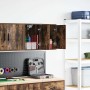 Armarios de pared 2 uds para garaje madera roble ahumado de , Armarios industriales - Ref: Foro24-860616, Precio: 42,60 €, De...