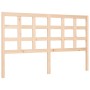 Estructura de cama con cabecero madera maciza 160x200 cm de vidaXL, Camas y somieres - Ref: Foro24-3193996, Precio: 136,06 €,...