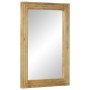Espejo de baño madera maciza mango marrón 50x70x2,5 cm de , Muebles de baño - Ref: Foro24-4017751, Precio: 79,10 €, Descuento: %