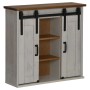 Armario colgante HALDEN 2 puerta correderas 75x22,5x70cm blanco de , Armarios de cocina - Ref: Foro24-4018442, Precio: 148,81...