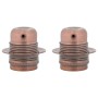 Portalámparas 2 uds bronce rojo E27 de , Accesorios de iluminación - Ref: Foro24-4106519, Precio: 16,54 €, Descuento: %