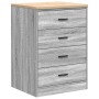 Garage Cabinets 6 pcs Grey Sonoma Engineered Wood de , Armarios industriales - Ref: Foro24-3328346, Precio: 417,99 €, Descuen...