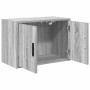 Armarios de pared 2 uds para garaje madera gris sonoma de , Armarios industriales - Ref: Foro24-860654, Precio: 77,83 €, Desc...