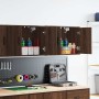 Armarios de pared 2 uds para garaje madera marrón roble de , Armarios industriales - Ref: Foro24-860656, Precio: 72,02 €, Des...