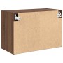 Armarios de pared 2 uds para garaje madera marrón roble de , Armarios industriales - Ref: Foro24-860656, Precio: 72,02 €, Des...