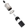 Portalámparas 2 uds níquel satinado E27 de , Accesorios de iluminación - Ref: Foro24-4106527, Precio: 15,21 €, Descuento: %