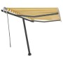 Toldo manual retráctil con LED amarillo y blanco 300x250 cm de vidaXL, Toldos - Ref: Foro24-3069703, Precio: 379,58 €, Descue...