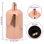 Portalámparas 2 uds bronce oro rosa E27 de , Accesorios de iluminación - Ref: Foro24-4106531, Precio: 15,90 €, Descuento: %
