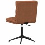 Sillas de comedor 6 uds cuero sintético marrón de , Sillas de comedor - Ref: Foro24-3315709, Precio: 365,30 €, Descuento: %