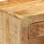 Mesita de noche de madera maciza de mango rugosa 37x32x50 cm de , Mesitas de noche - Ref: Foro24-4104515, Precio: 131,44 €, D...