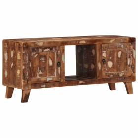 Mueble para la TV 105x46x32 madera maciza reciclada de , Almacenamiento para CD y DVD - Ref: Foro24-4104522, Precio: 208,64 €...