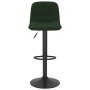 Taburetes de cocina 2 unidades terciopelo verde oscuro de , Taburetes de cocina - Ref: Foro24-333994, Precio: 129,26 €, Descu...