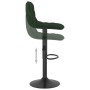 Taburetes de cocina 2 unidades terciopelo verde oscuro de , Taburetes de cocina - Ref: Foro24-333994, Precio: 129,26 €, Descu...