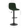 Taburetes de cocina 2 unidades terciopelo verde oscuro de , Taburetes de cocina - Ref: Foro24-333994, Precio: 129,26 €, Descu...