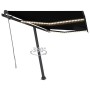 Toldo automático con LED y sensor de viento antracita 350x250cm de , Toldos - Ref: Foro24-3069734, Precio: 632,03 €, Descuent...