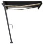 Toldo automático con LED y sensor de viento antracita 350x250cm de , Toldos - Ref: Foro24-3069734, Precio: 632,03 €, Descuent...