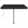 Toldo automático con LED y sensor de viento antracita 350x250cm de , Toldos - Ref: Foro24-3069734, Precio: 632,03 €, Descuent...