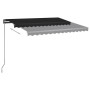 Toldo automático con LED y sensor de viento antracita 350x250cm de , Toldos - Ref: Foro24-3069734, Precio: 632,03 €, Descuent...