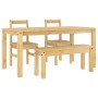 Juego de comedor Panama 4 pzas madera maciza de pino de , muebles para cocinas y comedores - Ref: Foro24-3345176, Precio: 368...
