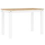 Juego de comedor Panama 4 pzas madera maciza de pino blanco de , muebles para cocinas y comedores - Ref: Foro24-3345169, Prec...