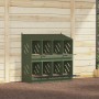 Nido para gallinas con 8 compartimentos de metal verde oliva de , Jaulas y habitáculos para animales pequeños - Ref: Foro24-8...