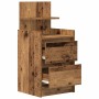 Mesilla de noche con 2 cajones madera vieja 38x34x80 cm de , Mesitas de noche - Ref: Foro24-861369, Precio: 53,20 €, Descuent...